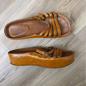 Chocolat Blu Strappy Leather Sandals